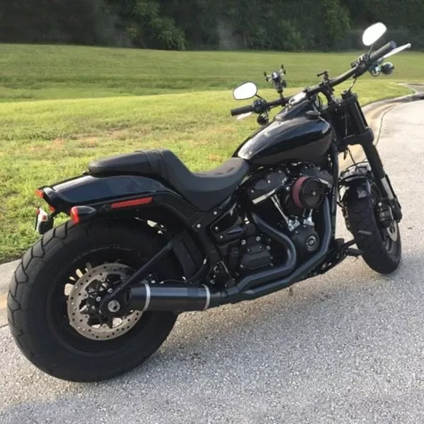 D&D Exhaust Bob Cat Up-Swept Exhaust for '18-24 Harley Davidson Softail Models (Select Finish)