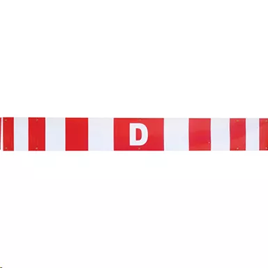 “D” SIGN 12″X 96″