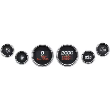Dakota Digital Gauge Kit - MLX-8604 For Harley Touring 2004-2013