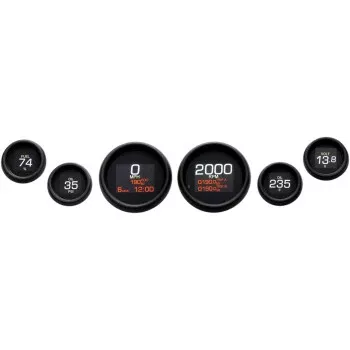 Dakota Digital Gauge Kit - MLX-8604-K For Harley Touring 2004-2013
