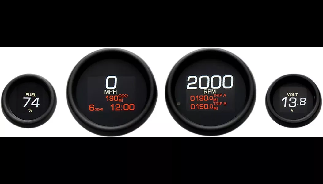 Dakota Digital MLX Gauge Package - Pre-2014 Touring