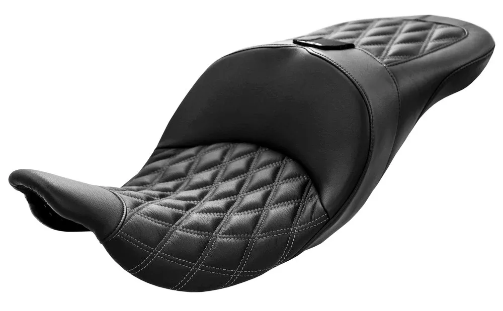 DANNY GRAY TOURIST 2 UP TALLBOY BLK/DIAM HARLEY BAGGERS 08-23