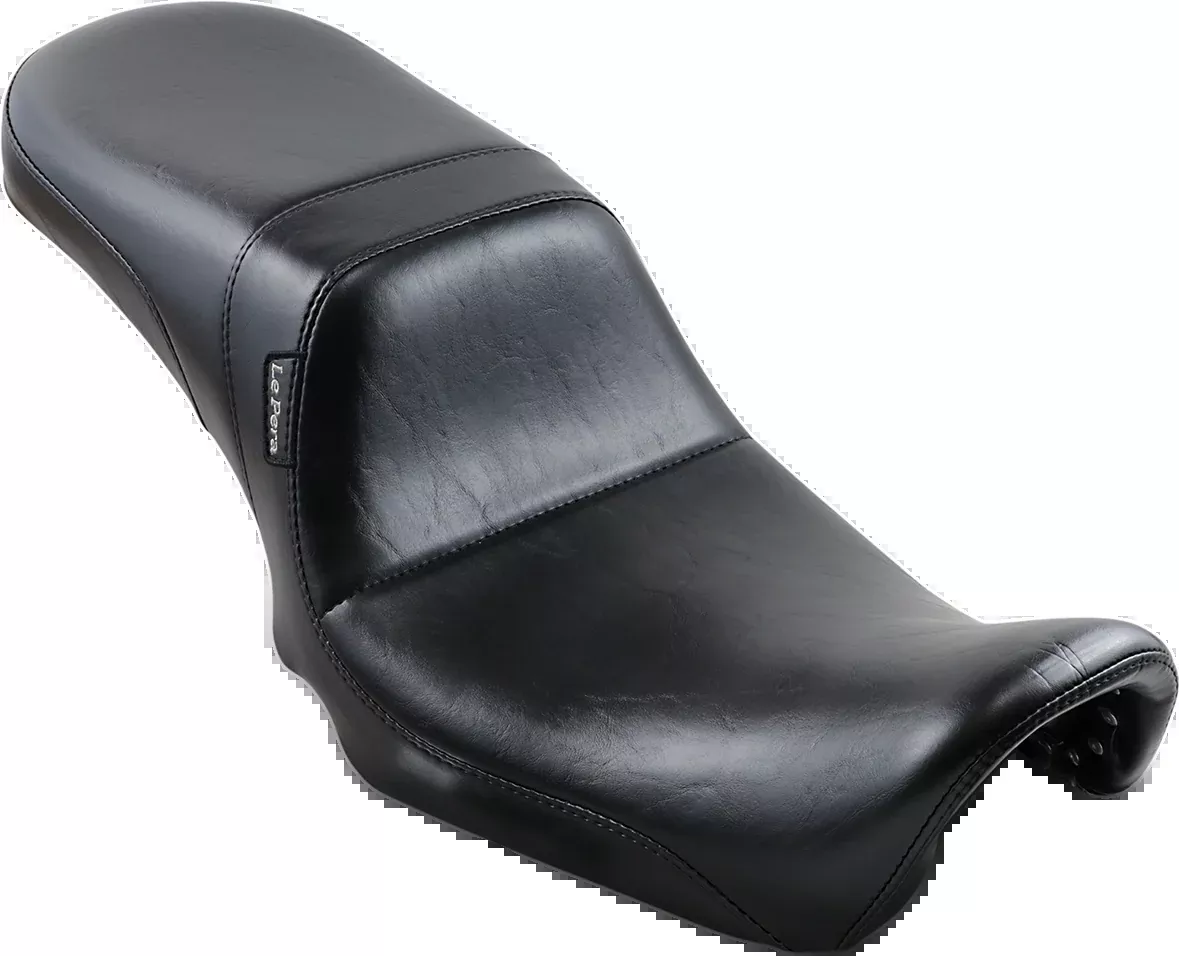 Daytona 2-Up Seat - Without Backrest - Smooth - Black - Dyna '06-'17