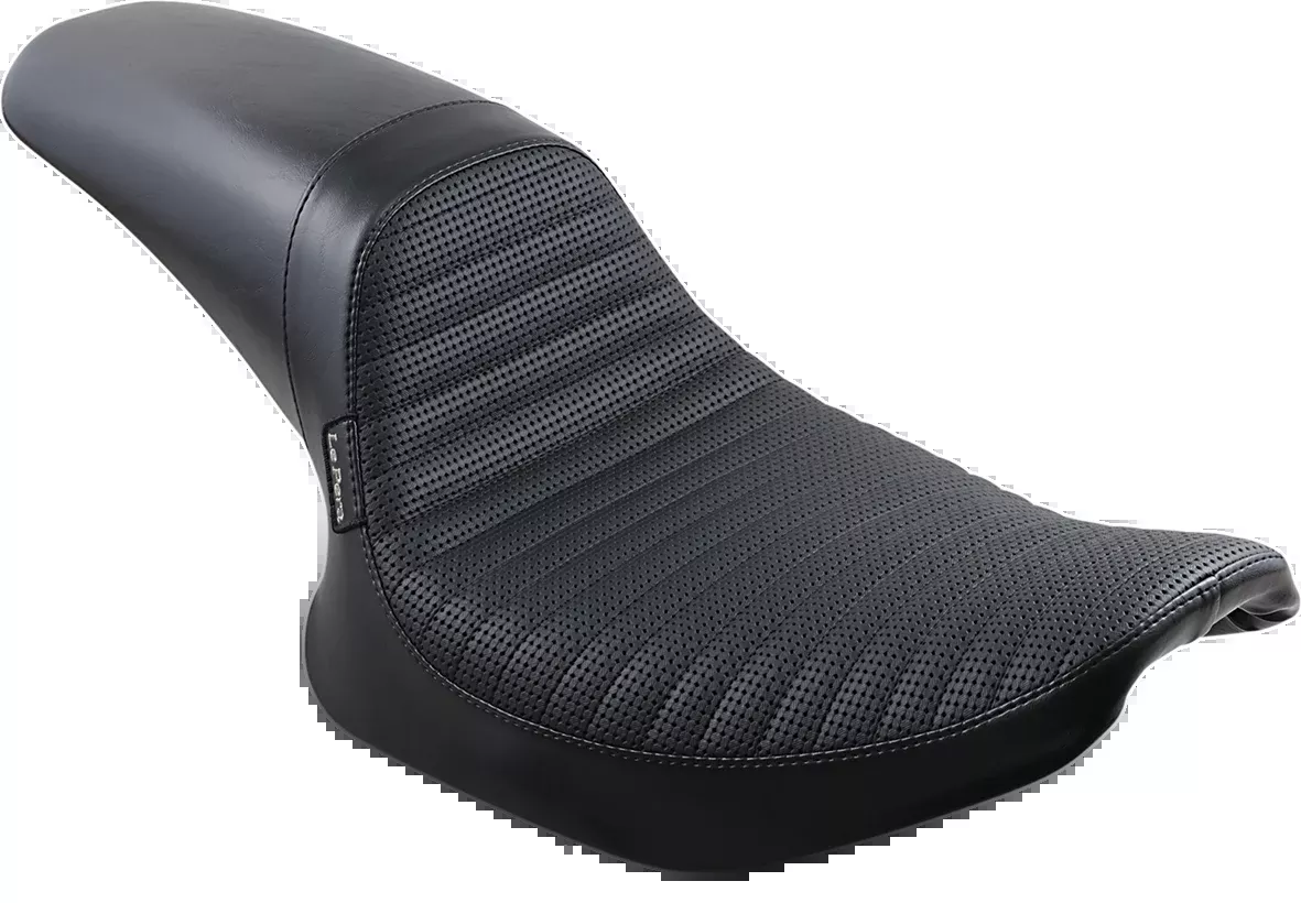 Daytona Sport Seat - Basketweave/Pleated - Black - FXR '82-'00