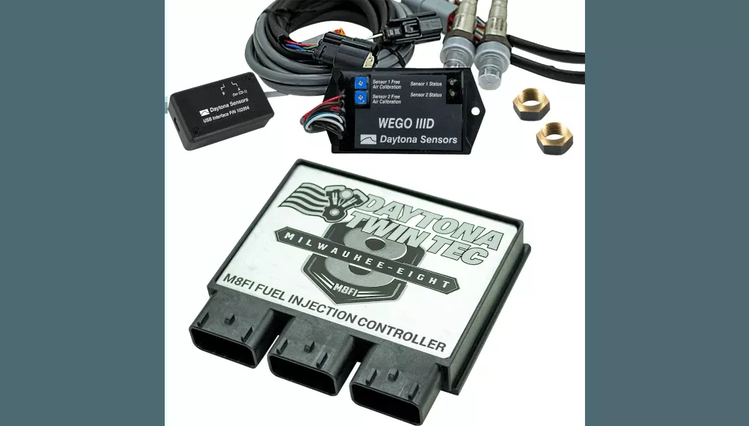 Daytona Twin Tec Fuel Injection Electronic Control Module Kit with 2.5 BAR Manifold Absolute Sensor for '17-20 Harley Davidson Touring (for Trask Turbo Kit)