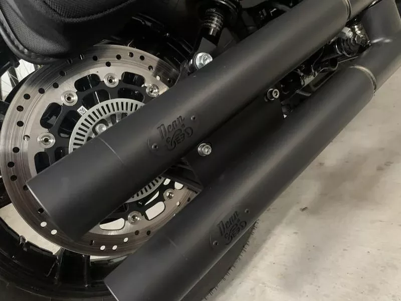 Dean Speed Rampage Slip On Mufflers for '21-24 Indian Scout Models - Black