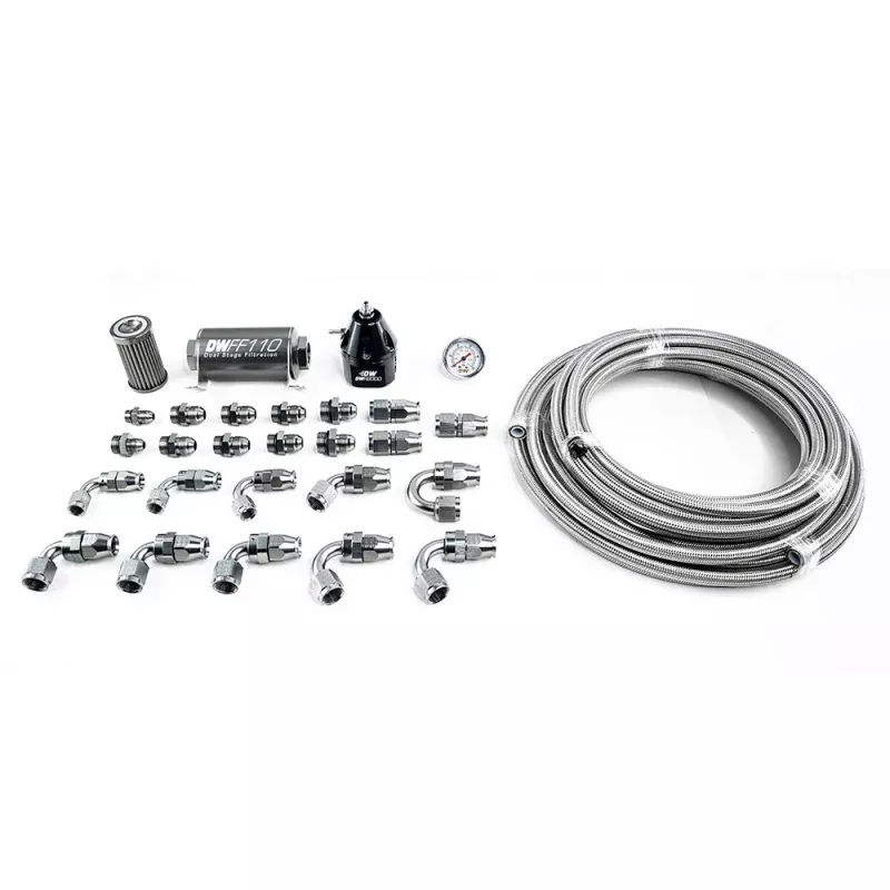 DeatschWerks 10-15 Chevy Camaro X2 Series Pump Module -6AN PTFE Plumbing Kit