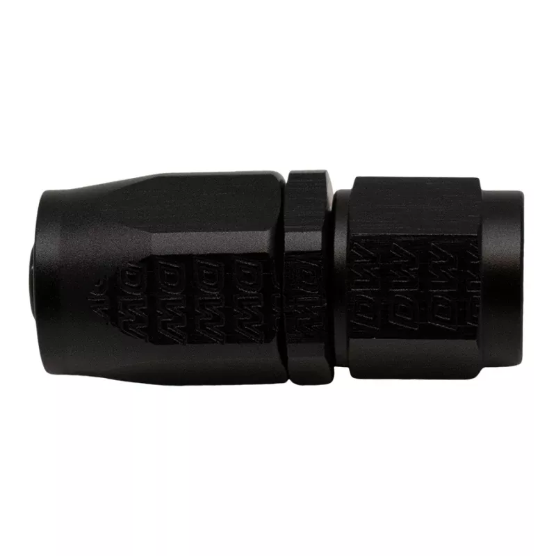 DeatschWerks 6AN Female Swivel Strait Hose End CPE – Anodized Matte Black