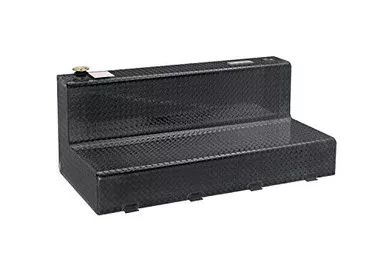 Dee Zee DZ92747B L-Shaped Transfer Tank 92 Gallon Black Aluminum