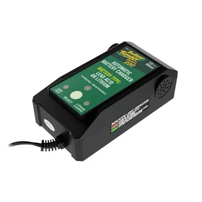 DelTran Battery Tender Jr. Selectable Lead Acid/Lithium Battery Charger/Maintainer/Tender