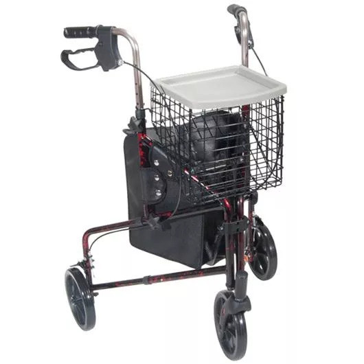 Deluxe 3-Wheel Rollator