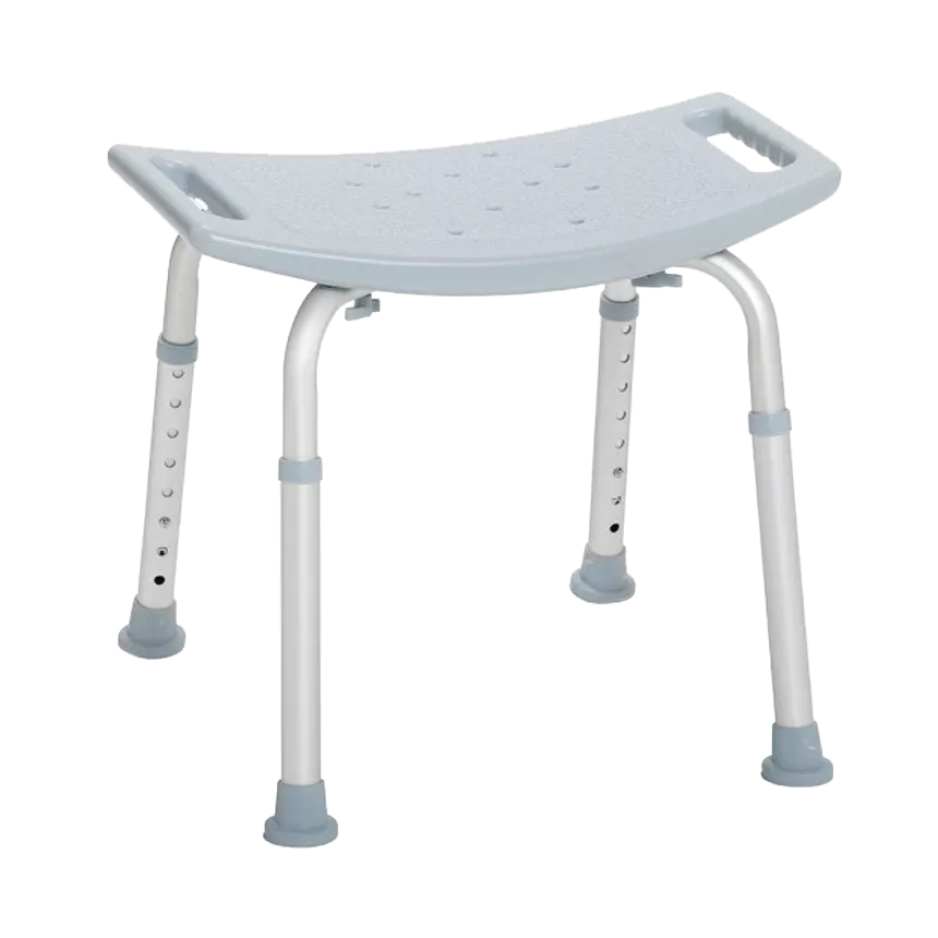 Deluxe Aluminum Shower Bench w/o Back