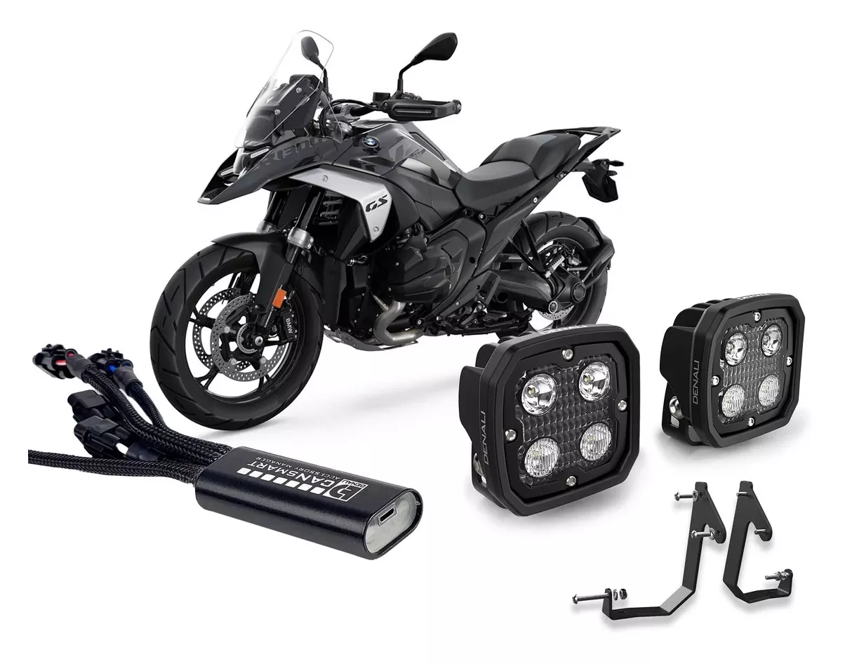 Denali D4 CANsmart Lighting Bundle BMW R1300GS 2024-2026