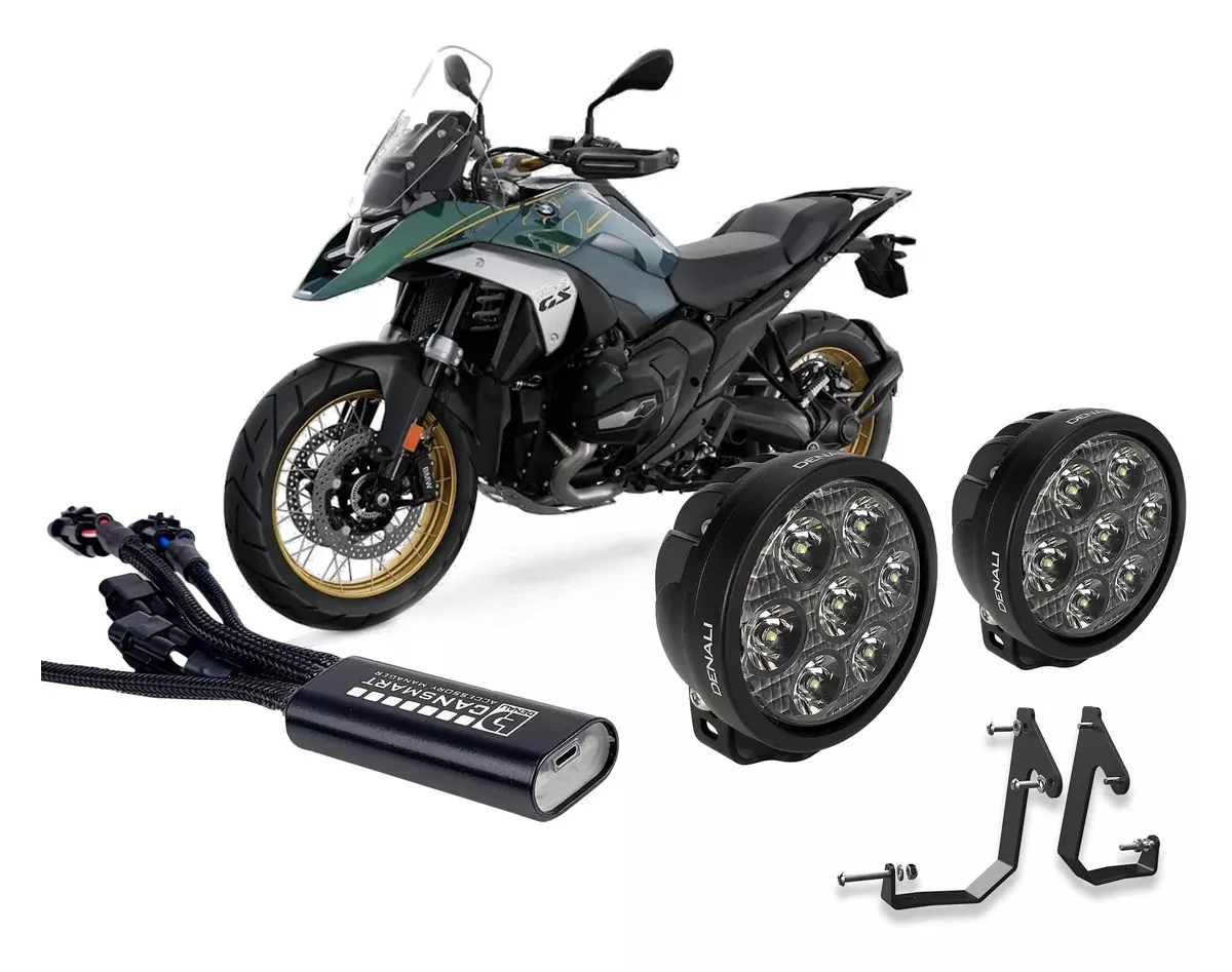 Denali D7 CANsmart Lighting Bundle BMW R1300GS 2024-2026