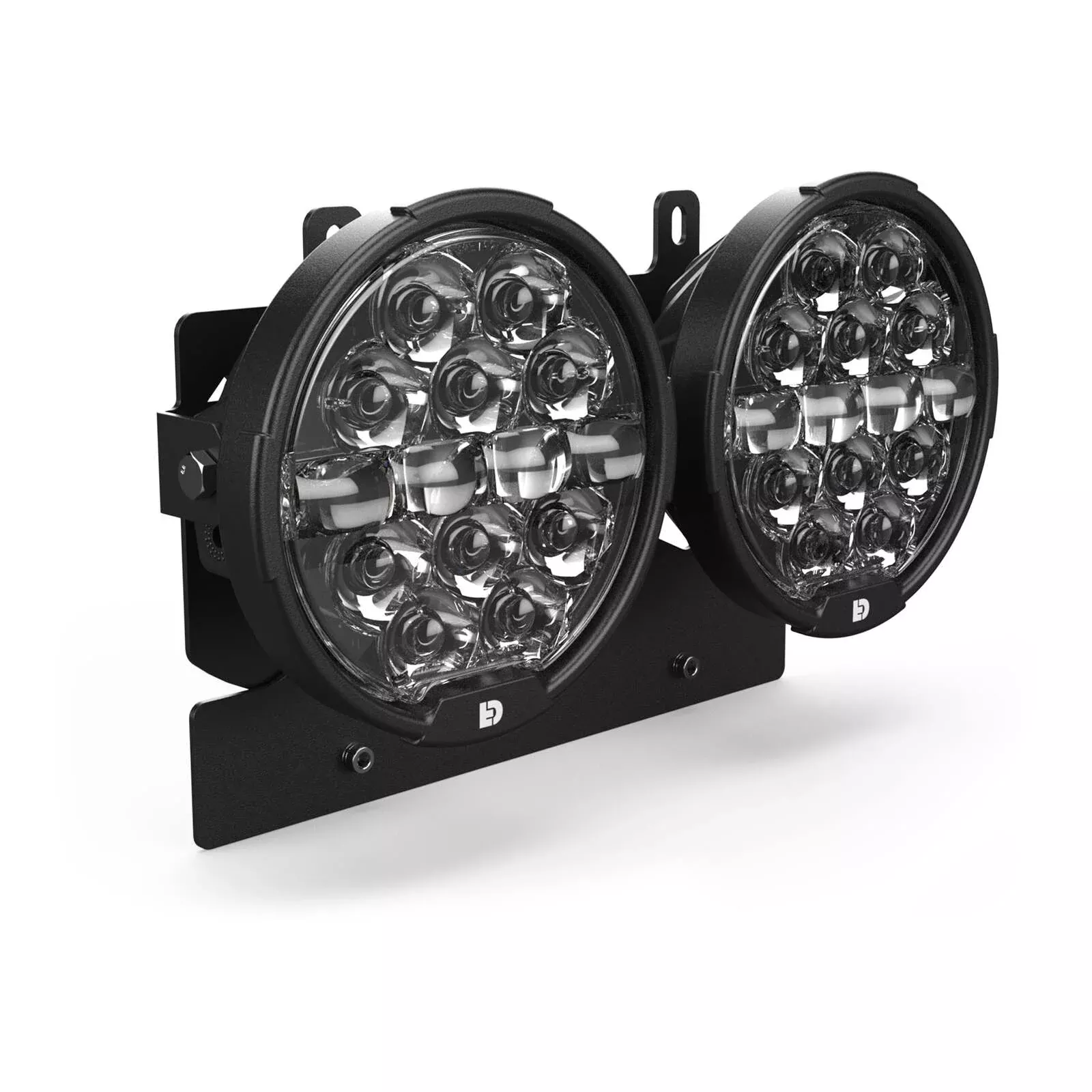 Denali HD Road Glide Head Light Packaged Kit