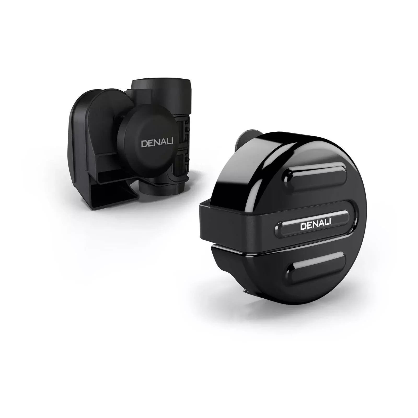 Denali SoundBomb V-Twin Dual-Tone Air Horn with Cover - Black