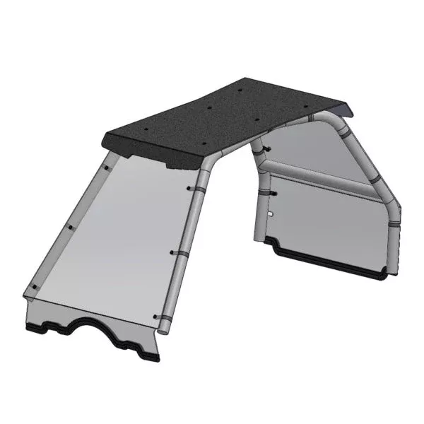 Direction2 Windshield FT/RR & Roof Kit POL (YACE2004)
