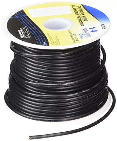 Dorman 85778 14 Gauge Black Primary Wire Spool 100 Feet