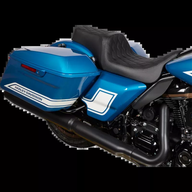 DRAG PREDATOR SEAT 1 UP HARLEY DAVIDSON BAGGERS 08-24