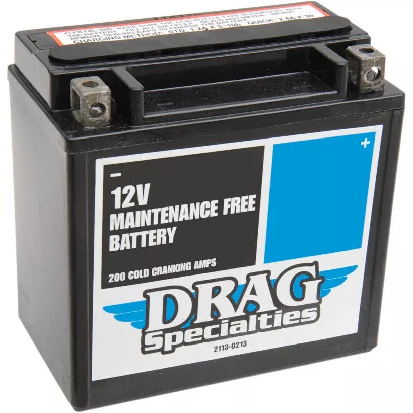Drag Specialties AGM Battery for Harley 04-16 Sportster XL