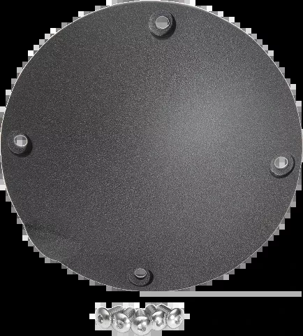Drag Specialties Black Wrinkle Finish 4 Hole Derby Cover 94-03 Harley Sportster