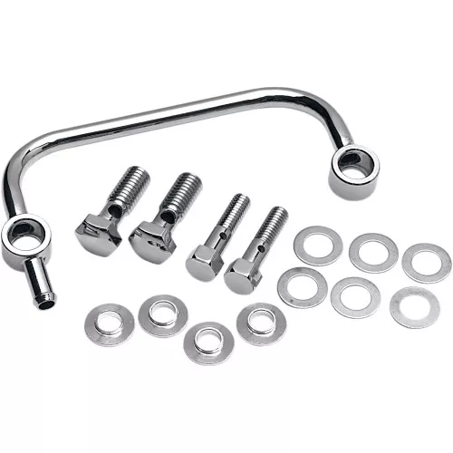 Drag Specialties Chrome Crankcase Breather Kit 1993-17 Harley Big Twins