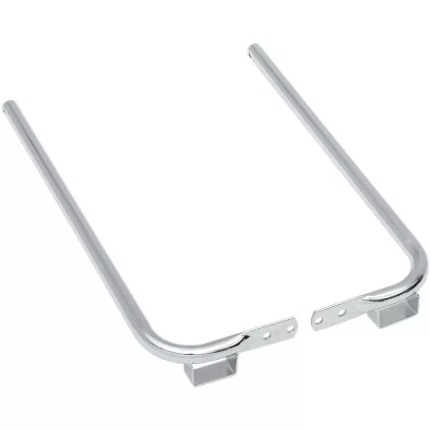 Drag Specialties Chrome Plated Saddlebag Support Brackets Harley Touring 99-03
