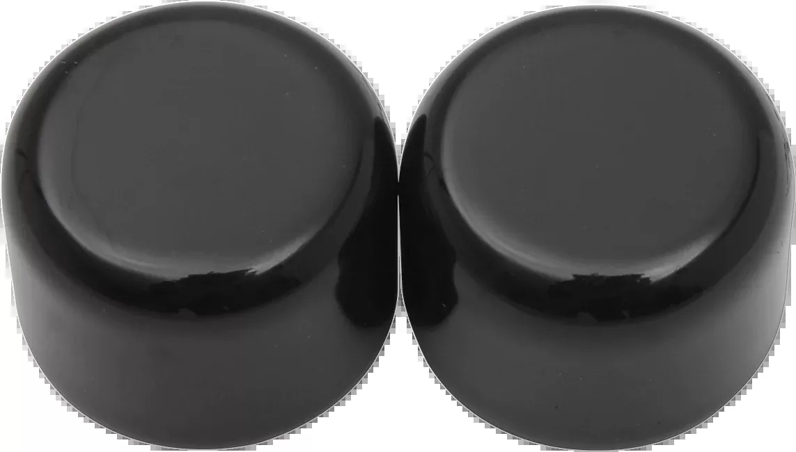 Drag Specialties Gloss Black Short Rear Luggage Magnetic Docking Point Covers