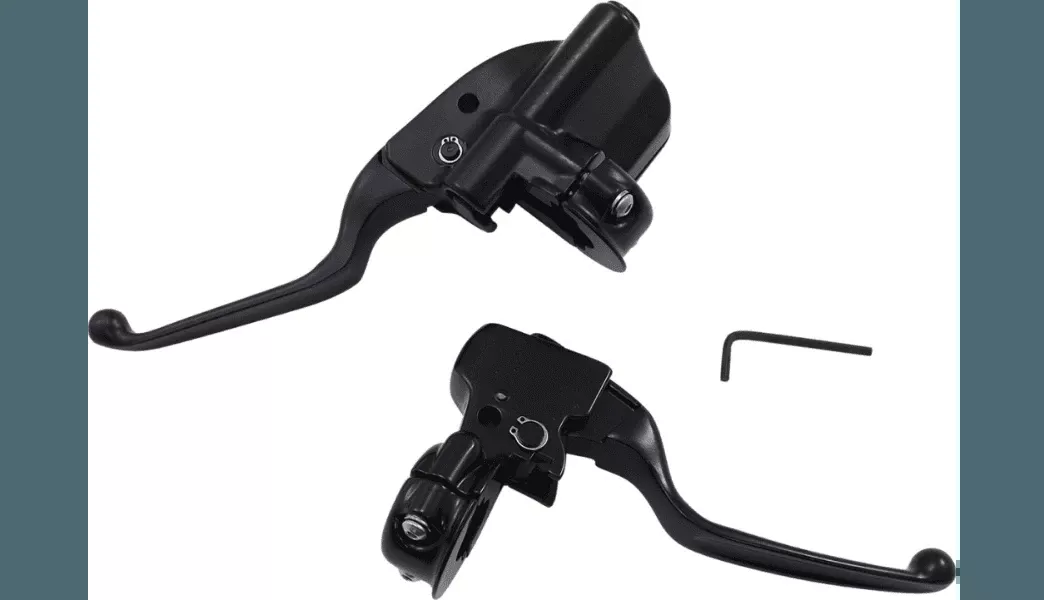 Drag Specialties Handlebar Controls for '18-23 Harley Davidson Softail Models - Matte Black