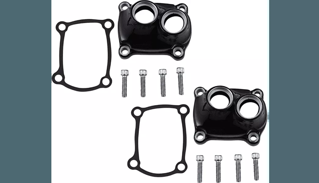 Drag Specialties Lifter Covers for '17-Up Harley Davidson M-Eight - Gloss Black
