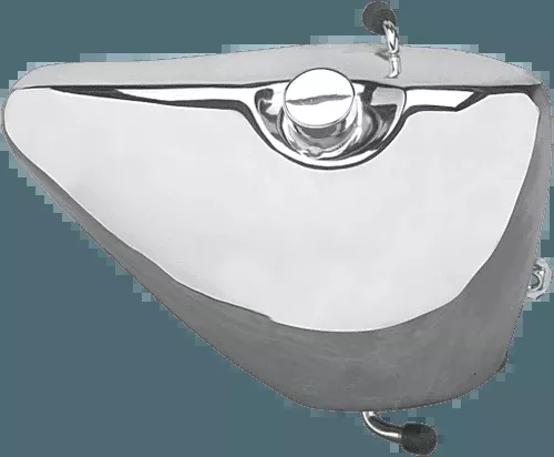 Drag Specialties Oil Tank for '83-93 Harley Davidson XL - Chrome
