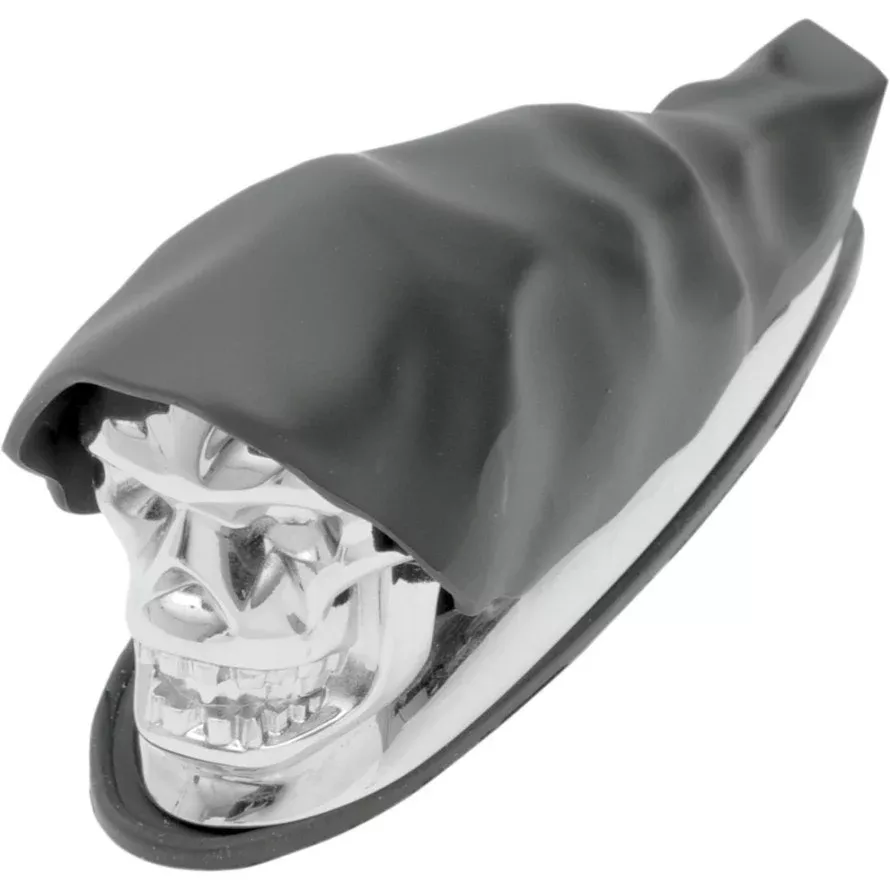 Drag Specialties Ornament Fender Skull Cloak Most Front Fenders