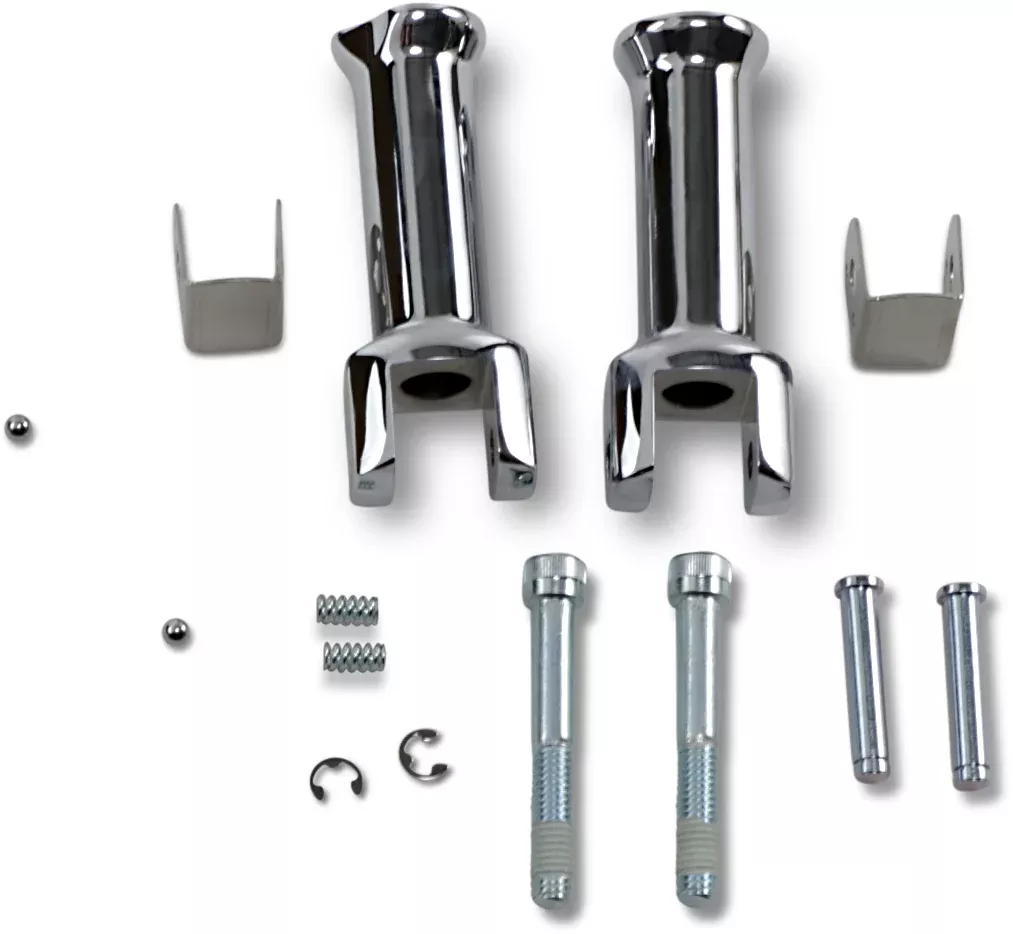 Drag Specialties Passenger Foot Peg Mount Kit 2018-2026 Harley Softail Models
