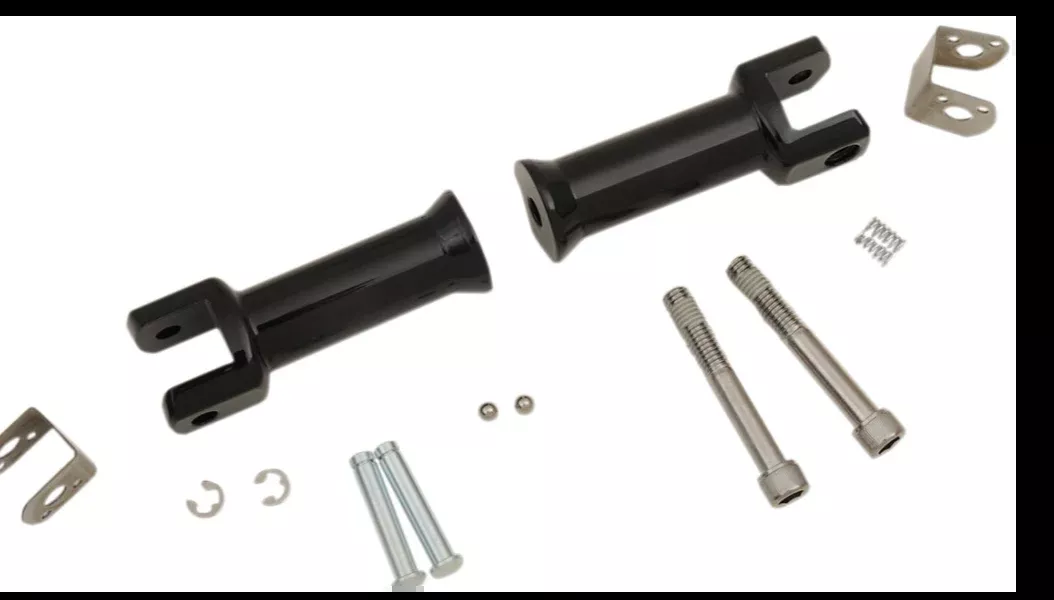 Drag Specialties Passenger Footpeg Mount Kit - M8 Softail