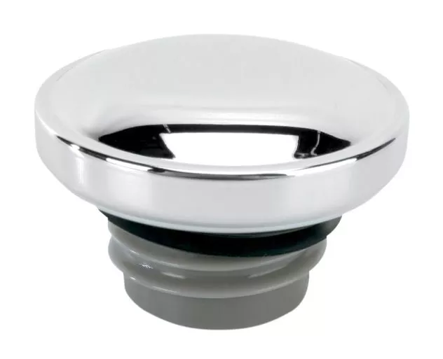 Drag Specialties Screw-In Non-Vented Gas Cap For Harley 1996-2018