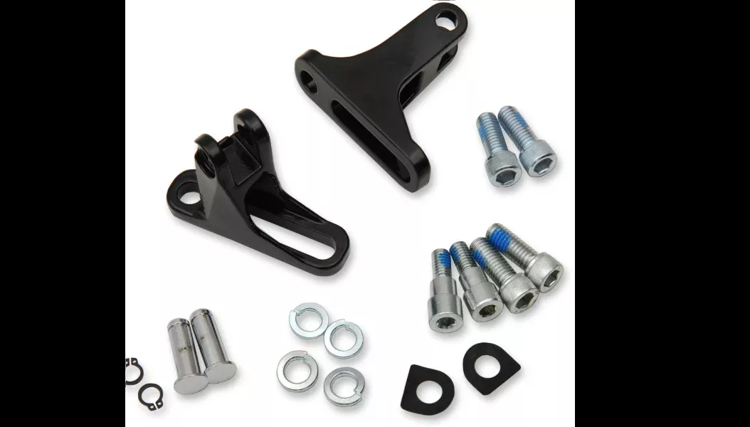 Drag Specialties Short Passenger Footpeg Mount Kit - Bagger