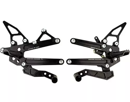 Driven Racing Rearset Tt Triumph 675R DRP-707-BK