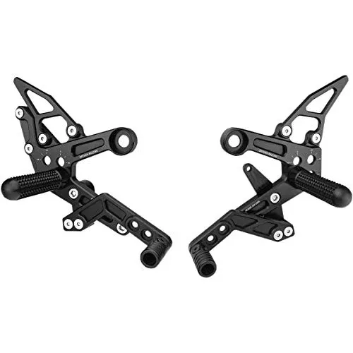 Driven Racing TT Rearset (Black) for 14-15 Honda Grom
