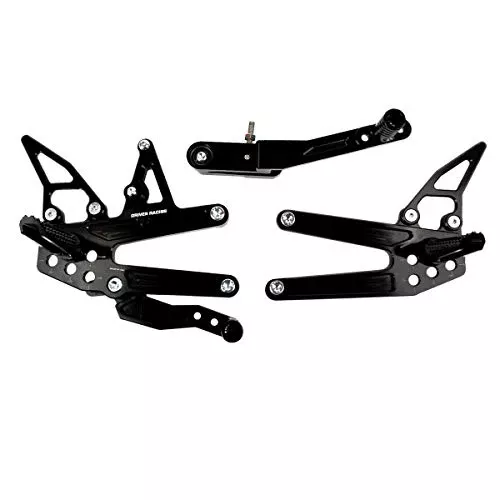 Driven Racing TT Rearset (Black) for 17-18 Suzuki GSXR1000