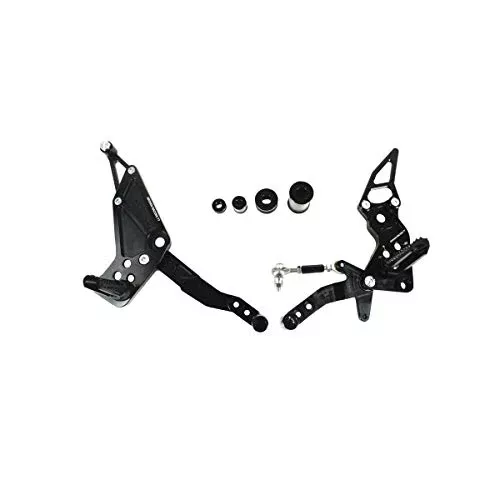 Driven Racing TT Rearset (Black) for 17-20 Honda Grom