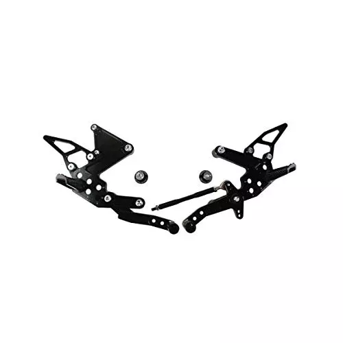 Driven Racing TT Rearset (Black) for 17-20 Suzuki SV650