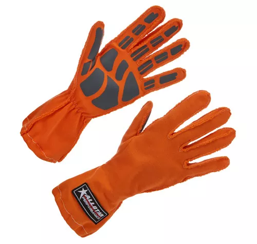 Driving Gloves Non-SFI Outseam S/L MD Orange ALL913042