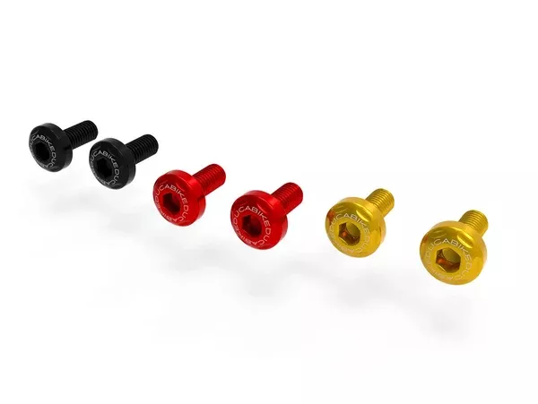 Ducabike DBK KVT39 Scrambler Lower Exhaust Heat Guard Screw Kit