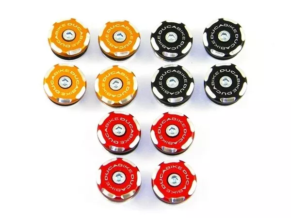 Ducabike DBK TT95902 Frame Plugs 959 / 1299 Panigale Bicolor