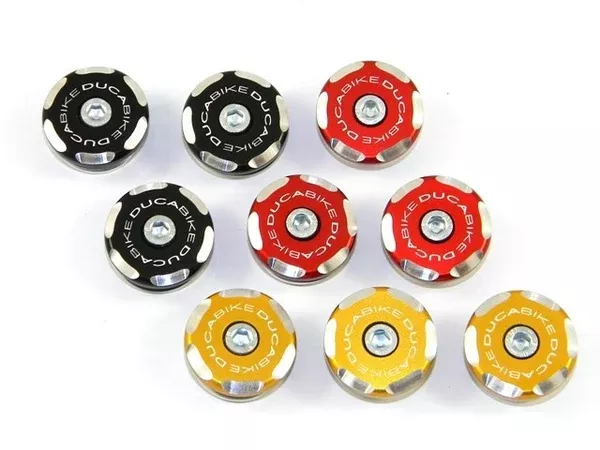 Ducabike DBK TTSCRA04 1100 Rear Frame Hole Caps Bicolor
