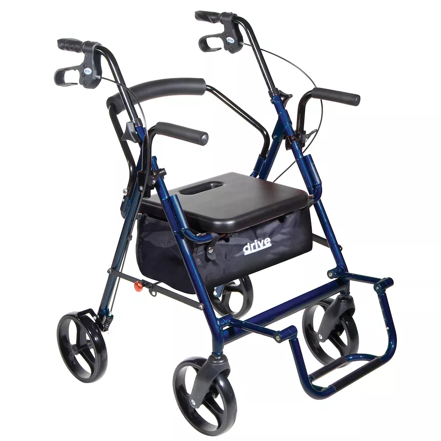 Duet Transport Chair and Rollator