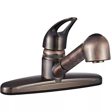 Dura Faucet DF-PK100-ORB Pull-Out RV Kitchen Sink Faucet Oil Rubbed Bronze