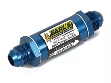 Earls #6 Fuel Filter W/Screen 230206ERL