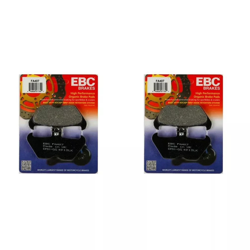EBC Brake Pad Front Kit FA407 for BMW K1100RS (ABS Model) 1992-1996
