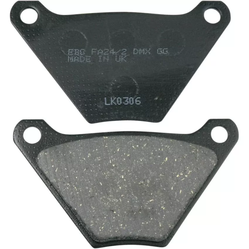 EBC Organic Front and Rear Brake Pads for Harley 72-84 FL / FLH